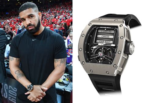 rapper with red richard mille|Drake's Richard Mille Watches .